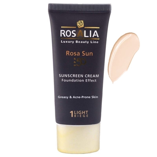 تصویر  کرم ضد آفتاب رنگی رزالیا  مدل Rosa Sun SPF50