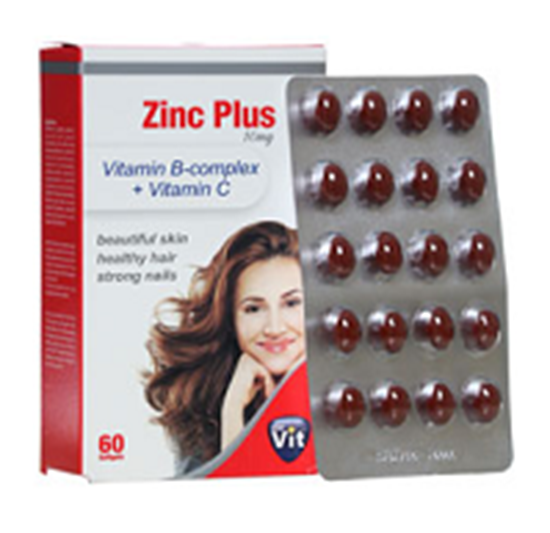 تصویر  زینک پلاس ویتامین ب کمپلکس و ویتامین ث استار ویت